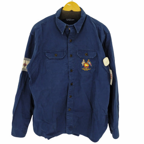 ポロラルフローレン POLO RALPH LAUREN P.R.L.C 長袖 コットンシャツ メンズ JPN:L