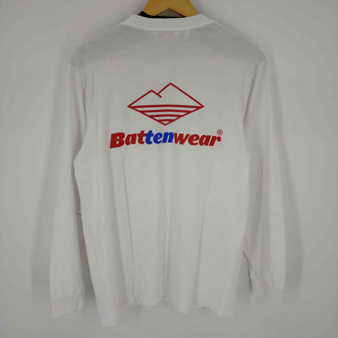 バテンウエア Battenwear 両面プリント 長袖Tシャツ メンズ JPN:M
