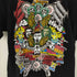 パンクドランカーズ PUNK DRUNKERS ステッカープリントデザインTシャツ メンズ JPN:L