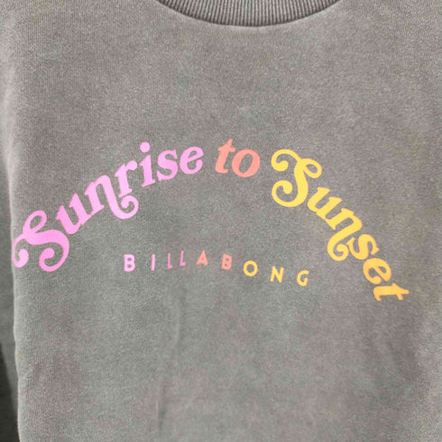 ビラボン BILLABONG クロップドスウェット レディース JPN:M