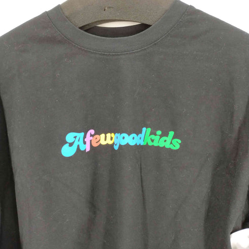 アフューグッドキッズ A FEW GOOD KIDS サークルロゴ 両面プリント L/S Tシャツ メンズ JPN:M