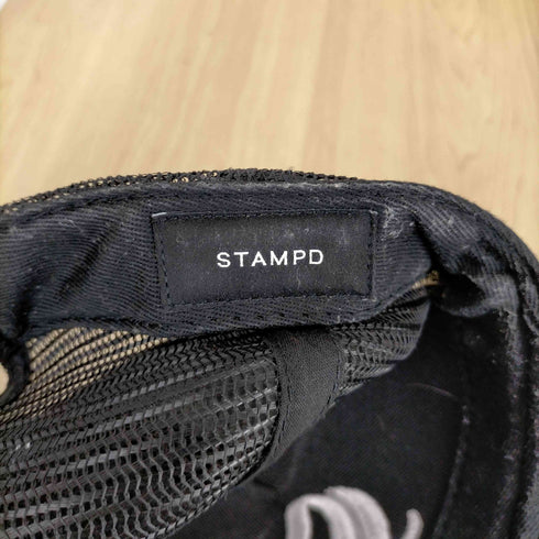 スタンプド STAMPD ロゴ刺繍メッシュキャップ メンズ