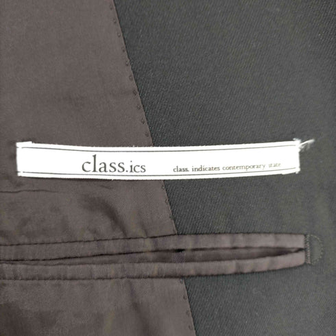 トゥークラスドットイクス 2 class.ics ウールシルク 3B テーラードジャケット メンズ JPN:1