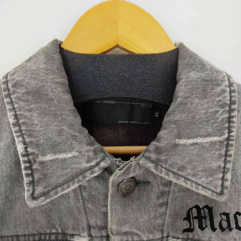 オブザネージュスタイル OF THE NEIGE STYLE ダメージ加工デニムジャケット メンズ JPN:44