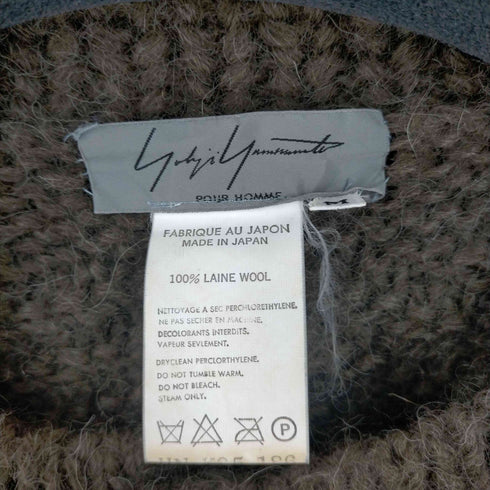 ヨウジヤマモトプールオム Yohji Yamamoto POUR HOMME 99AW ジプシー期 アルパカニットカーディガン メンズ JPN:M