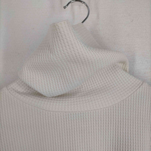 カンタベリー CANTERBURY L/S BIG TURTLENECK TEE サーマル ワッフル タートルネックカットソー メンズ JPN:S
