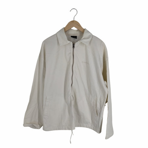 カンタベリー CANTERBURY コットンコーチジャケット ロゴ刺しゅう ジップアップジャケット メンズ JPN:M