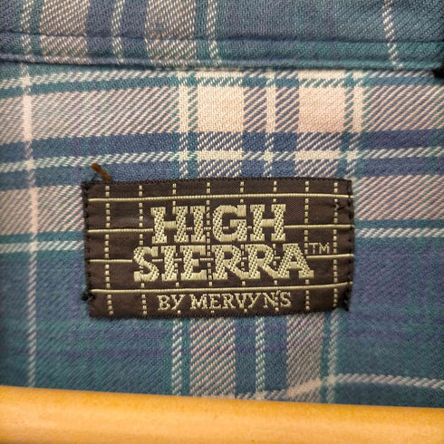 ハイ シェラ HIGH SIERRA 90S チェックL/Sシャツ メンズ import:L