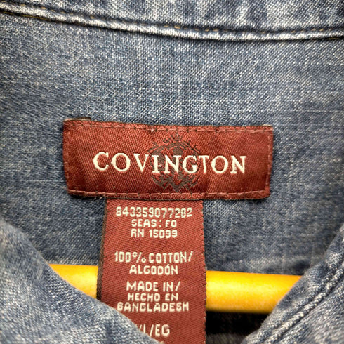 コヴィントン Covington 90S デニムB.Dシャツ メンズ import:XL