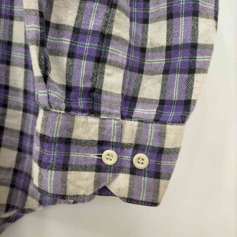 ギャップ Gap 90-2000S OLDタグ コットンチェック L/Sシャツ メンズ import:L
