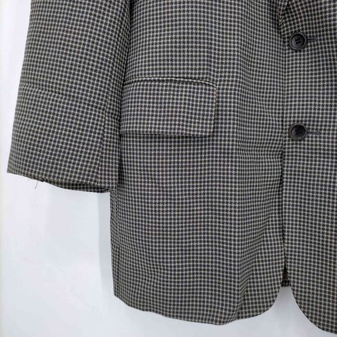 ヒューゴボス HUGO BOSS 90S USA製 APOLLON 2Bチェック テーラードジャケット ユニオンメイド メンズ 40R