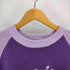 エックスガール X-girl LOGO JACQUARD RAGLAN KNIT TOP レディース ONE SIZE