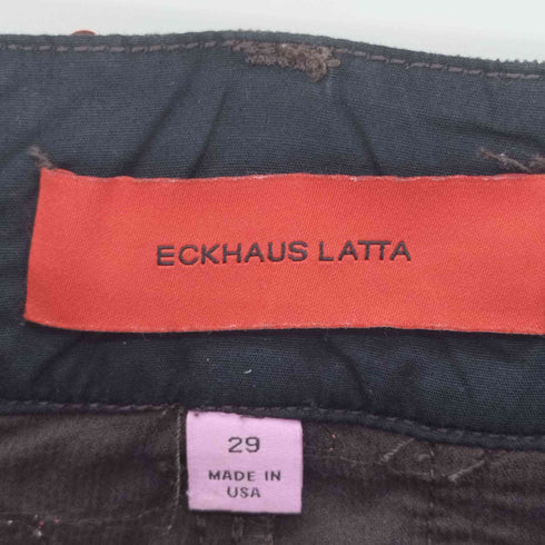 エコーズラッタ ECKHAUS LATTA WIDE JEAN コーデュロイ ペイズリー スパンコール パンツ レディース 29