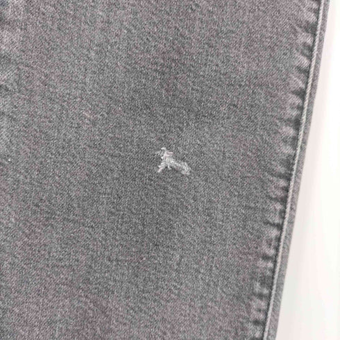 リーバイス Levis 501 ストレッチ ブラック デニム パンツ スレキ 赤 メンズ W29 L30