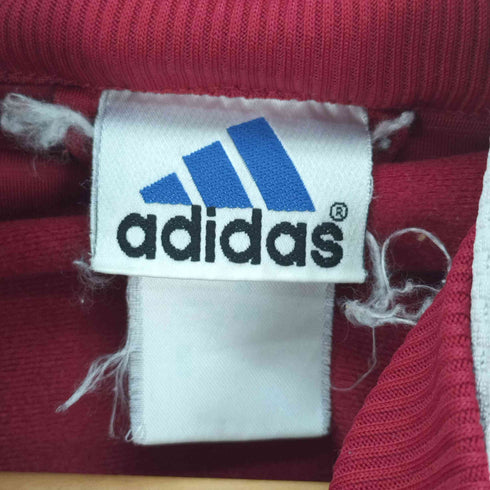 アディダス adidas 90-00S 銀タグ 万国旗タグ デタッチャブルスリーブ トレフォイルロゴ 刺繍 フーデッド トラックジャケット メンズ