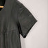 ジュンヤワタナベコムデギャルソン JUNYA WATANABE COMME des GARCONS 90S archive 牛革 貫通ポケット 切替 ショート丈 半袖ワンピース ドレス レディース