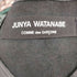 ジュンヤワタナベコムデギャルソン JUNYA WATANABE COMME des GARCONS 90S archive 牛革 貫通ポケット 切替 ショート丈 半袖ワンピース ドレス レディース