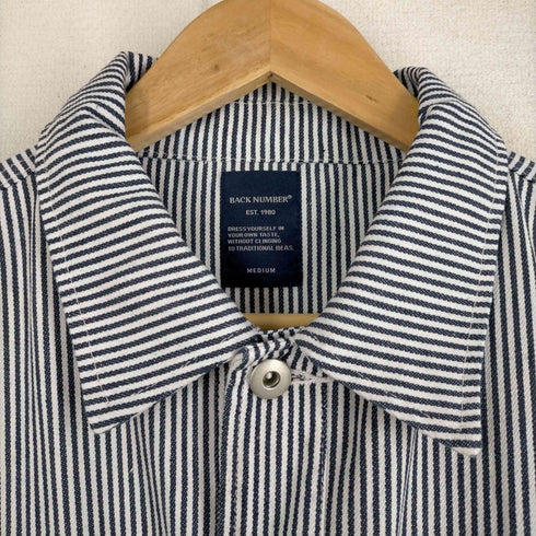 バックナンバー BACK NUMBER ストライプ カバーオール メンズ JPN:M