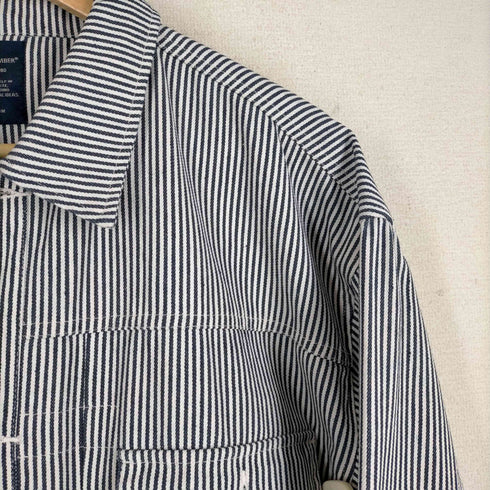 バックナンバー BACK NUMBER ストライプ カバーオール メンズ JPN:M