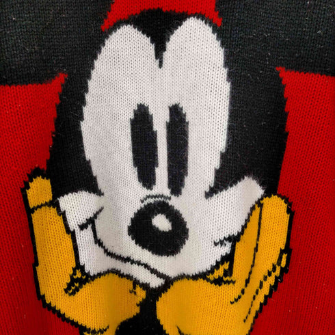 80-90s キャラクター クルーネックセーター メンズ import:M