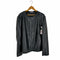 ザラ ZARA ノーカラー フェイクレザージャケット メンズ import:XL