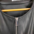 ザラ ZARA ノーカラー フェイクレザージャケット メンズ import:XL