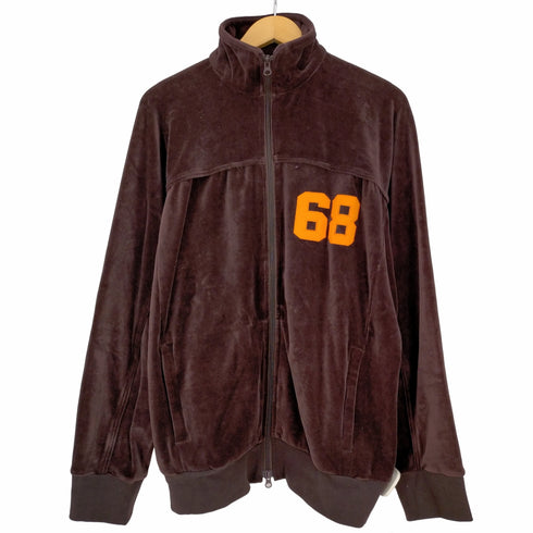 シックスエイトアンドブラザーズ 68&BROTHERS ナンバリング ベロアトラックジャケット メンズ import:XL