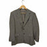 アクアスキュータム AQUASCUTUM リネン混2Bテーラードジャケット メンズ 96AB5
