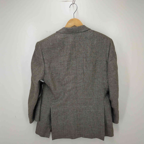 アクアスキュータム AQUASCUTUM リネン混2Bテーラードジャケット メンズ 96AB5