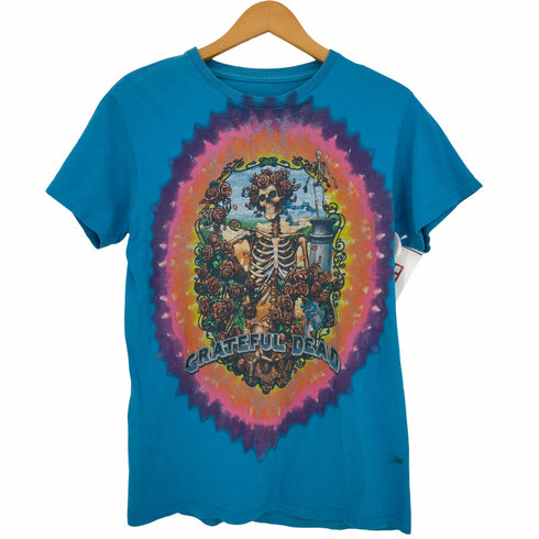リキッドブルー LIQUID BLUE 00s スカルプリント バンドTシャツ メンズ import:S