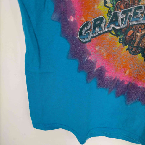 リキッドブルー LIQUID BLUE 00s スカルプリント バンドTシャツ メンズ import:S