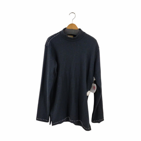 ワイズフォーメン Ys for men ステッチモックネックニット レディース JPN:3