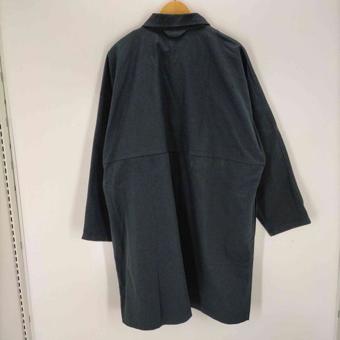 ムジラボ MUJI labo 燃えにくい素材を使った ステンカラーコート メンズ JPN:L
