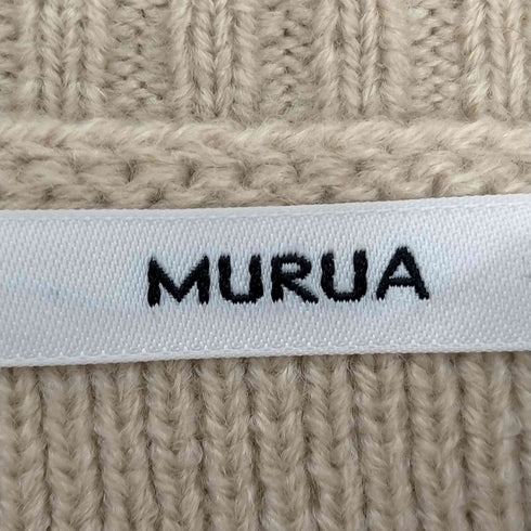 ムルーア MURUA カラーブロックシャギーニット レディース FREE