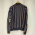 フレッドペリー FRED PERRY ストライプ ジャージ ボンバー ジャケット メンズ JPN:S
