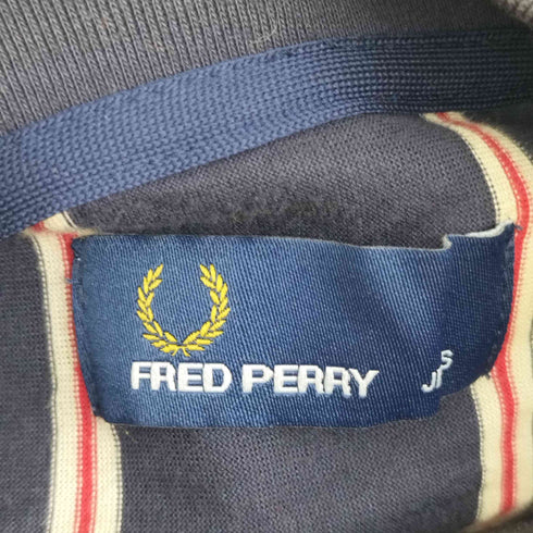 フレッドペリー FRED PERRY ストライプ ジャージ ボンバー ジャケット メンズ JPN:S