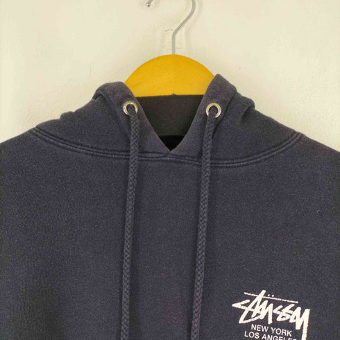 ステューシー Stussy WORLD TOUR ラバープリント ワールドツアー フーディ メンズ JPN:S