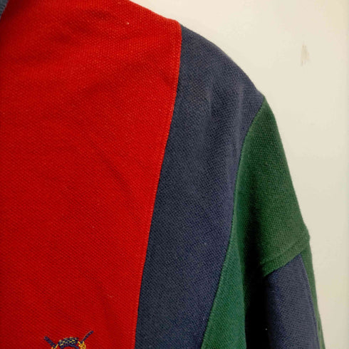 トミーヒルフィガーゴルフ TOMMY HILFIGER GOLF 90-2000s マルチカラーポロシャツ メンズ L/G
