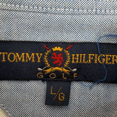 トミーヒルフィガーゴルフ TOMMY HILFIGER GOLF 90-2000s マルチカラーポロシャツ メンズ L/G