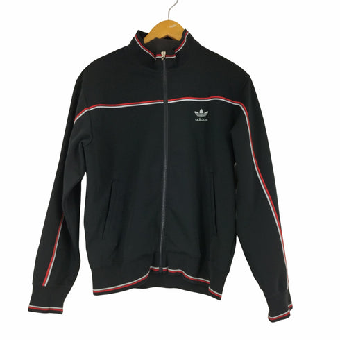 アディダス adidas 80s MADE IN W.GERMANY デサント製 ハイネックトラックジャケット メンズ 90-4