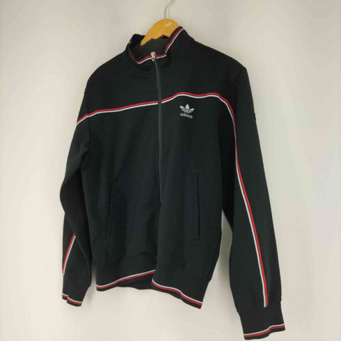 アディダス adidas 80s MADE IN W.GERMANY デサント製 ハイネックトラックジャケット メンズ 90-4
