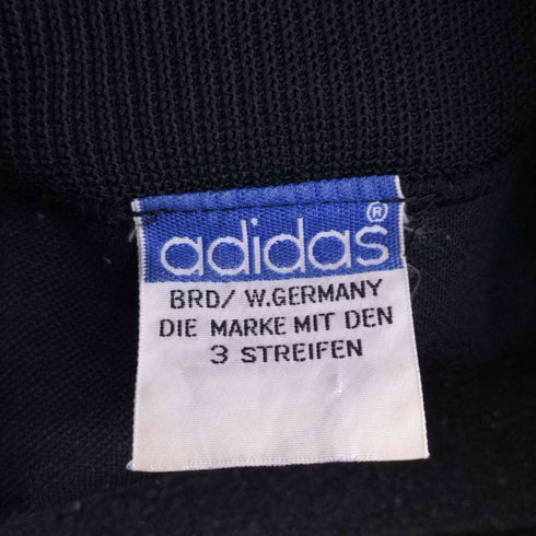 アディダス adidas 80s MADE IN W.GERMANY デサント製 ハイネックトラックジャケット メンズ 90-4