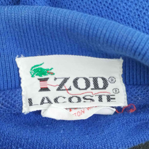 アイゾッドラコステ IZOD LACOSTE 70s 糸巻きタグ PATRON ロングスリーブポロシャツ WPL1100 メンズ