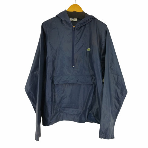 アイゾッドラコステ IZOD LACOSTE 70s 青タグ ナイロンアノラックジャケット メンズ import:L