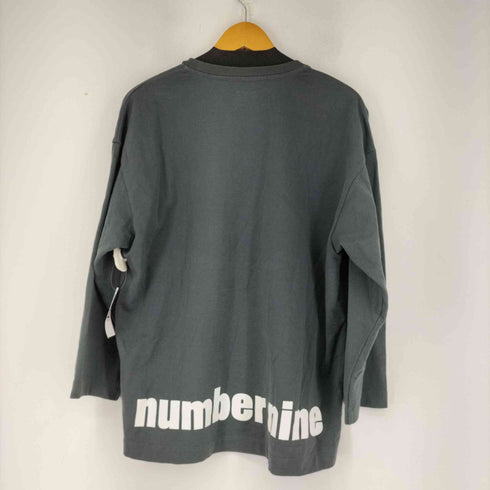 N NUMBER ラバープリントデザイン L/S スウェット メンズ JPN:2