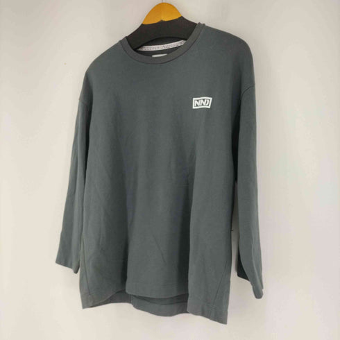 N NUMBER ラバープリントデザイン L/S スウェット メンズ JPN:2