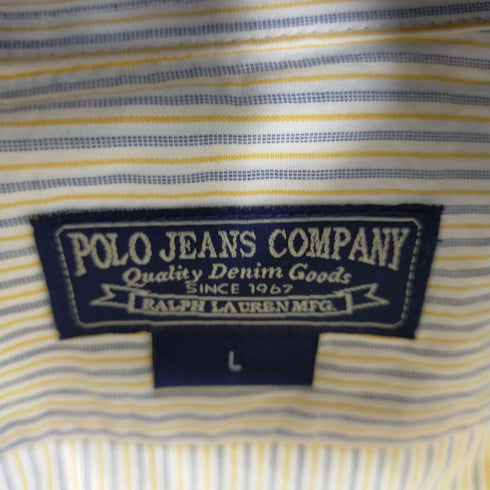 ポロジーンズカンパニーラルフローレン POLO JEANS COMPANY RALPH LAUREN RL ストライプシャツ メンズ JPN:L