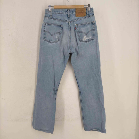 リーバイス Levis 505 ボタン裏689 リメイク加工ストレートデニムパンツ メンズ