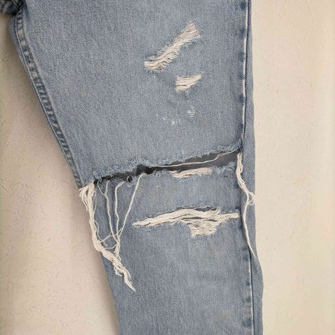 リーバイス Levis 505 ボタン裏689 リメイク加工ストレートデニムパンツ メンズ
