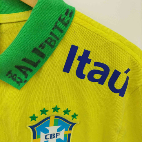 ナイキ NIKE サッカーウェア CBF ブラジル半袖ホーム ゲームシャツ メンズ import:L
